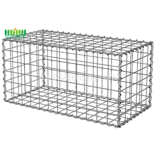 Malla de alambre / gabion galvanizado galvanizado de alta calidad de la fábrica fábrica